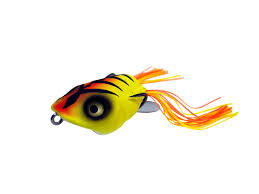 ISCA ARTIFICIAL YARA JUMP FROG 4,5CM 9G COR 25 AMARELO