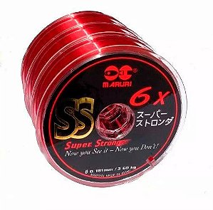 5 CARRETEIS LINHA SUPER STRONG SS 5 0,37MM 100M