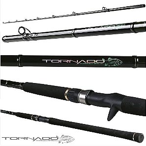 VARA 2 PARTES CARRETILHA MARINE SPORTS TORNADO TAMBAQUI TTS-C7102H 2,40M 20-50LBS