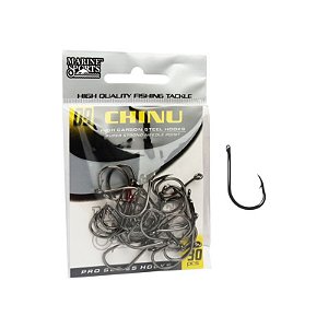 ANZOL CARTELA MARINE SPORTS CHINU PRETO 5 C/ 50