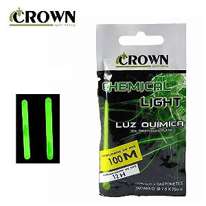 ILUMINADOR CROWN 4,5X39MM VERDE COM 02 BASTÕES