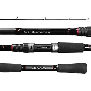 VARA 2 PARTES MOLINETE DAIWA STRIKEFORCE SFS-602MHRS-BR 1,83M 12-25LBS