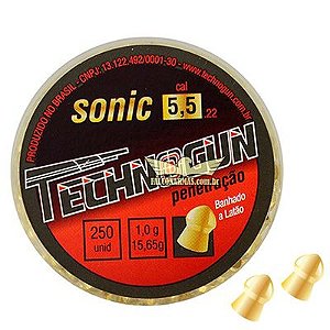 CHUMBINHO TECHNOGUN SONIC GOLD 5,5 C/125PCS