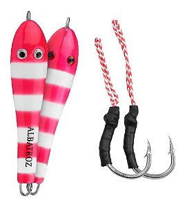 ISCA ARTIFICIAL ALBATROZ JIG SAPINHO PINK GLOW 15G