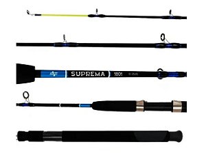 VARA INTEIRA MOLINETE ALBATROZ SUPREMA 1651 1,65M 12-25LB