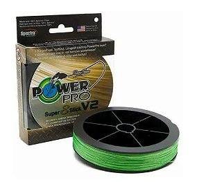 LINHA MULTIFILAMENTO SHIMANO POWER PRO S SV2 10LB 0,15MM X 150 YD VRD