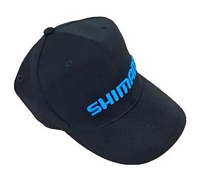 BONÉ PESCA CAMPING SHIMANO CORPORATE PRETO