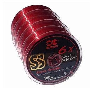 5 CARRETEIS LINHA SUPER STRONG SS 12 0,57MM 100M