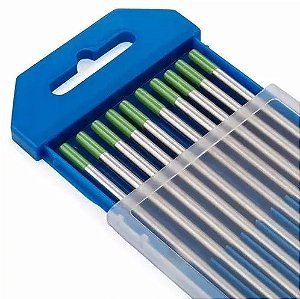 Eletrodo Tungstênio c Ponta Verde 3,2mm x 150mm  - preço por unidade