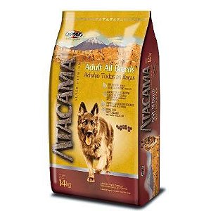 Ração para Cães Atacama Adulto Todas as Raças Sabor Carne e Frango 14kg