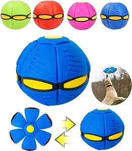 Bola Mágica Disco Voador Bola Maluca Bola Voadora, Brinquedo Com Luz Led