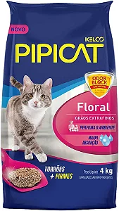 Areia Pipicat Floral 4kg
