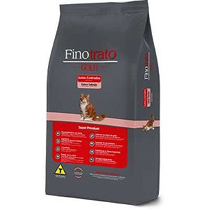 Finotrato Gold Salmão para Gatos Castrados 7,5kg