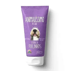 Creme Hidratante Hidrata Focinhos Animalíssimo para Cães e Gatos 60ml