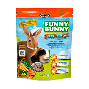Ração Funny Bunny Delícias da Horta Supra 500 g