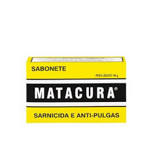 Sabonete Sarnicida e Antipulgas Matacura 80 g