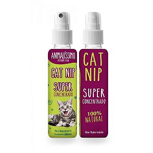 Cat Nip Spray Super Concentrado 100% Natural Animalissimo - 60ml
