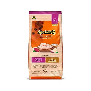 SPECIAL DOG ULTRALIFE CÃES RAÇAS PEQUENAS JÚNIOR SABOR FRANGO