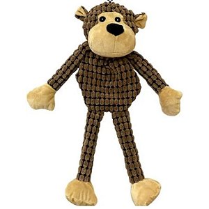 Brinquedo Macaco de Pelúcia GRIPT-PET com Apito – Diversão, Conforto e Estímulo para Cães e Gatos