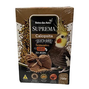 Ração para calopsita suprema calopsita reino das aves