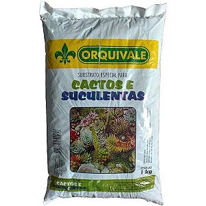 SUBSTRATO ESPECIAL PARA CACTOS E SUCULENTAS 1kg