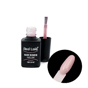 Base Coat Nude Rubber 16 [Milk Pink] - Real Love 12ml