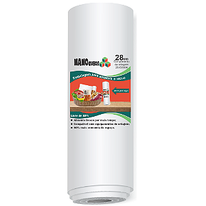 Rolo Nanocubos 28x500cm Embalagem Sacos refil bobina com Ranhura Gofrada para Seladora A Vácuo