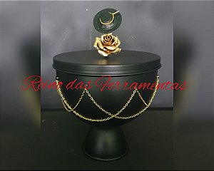 Porta jóias Pomba Gira Luxo em ferro