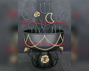 Conjunto Ferramenta Assentamento Ferro Pombo Gira Luxo