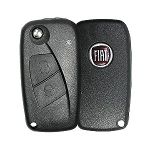 Carcaça Chave Canivete Fiat Punto Ducato Stilo 2 Botões
