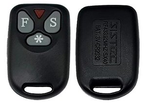 Capa Carcaça Controle Alarme Sistec 986 Sx40 Reposição