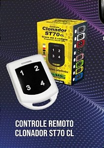 Controle Remoto Clonador ST70 CL sistc
