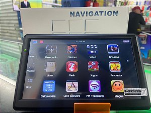 GPS Automotivo 7.0" Sem tv Navigation