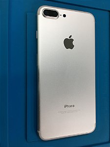 Carcaça Chassi Iphone 7 Plus Prata Original Apple Marcas de uso