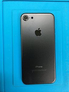 Carcaça Chassi Iphone 7 Preto Fosco Original Apple com detalhes.