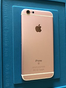 Carcaça Chassi Iphone 6s Rose Original Apple Com Detalhe