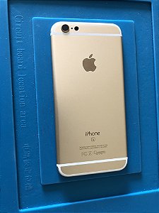 Carcaça Chassi Iphone 6s Dourada Original Apple Impecável