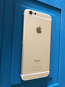 Carcaça Chassi Iphone 6s Dourada Original Apple Impecável