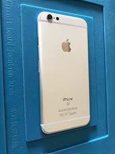 Carcaça Chassi Iphone 6s Prata Original Apple com detalhe