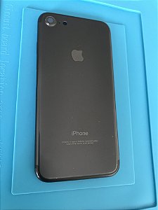 Carcaça Chassi Iphone 7 Preta Original Apple com detalhe