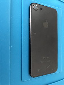 Carcaça Chassi Iphone 7 Preta Original Apple com Detalhe