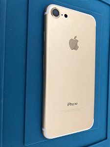 Carcaça Chassi Iphone 7 Dourado Original Apple Pequeno Detalhe