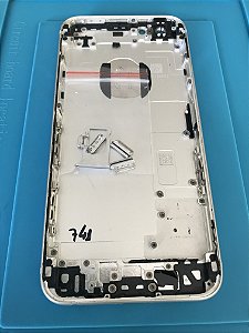 Carcaça Chassi Iphone 6s Prata Original Apple