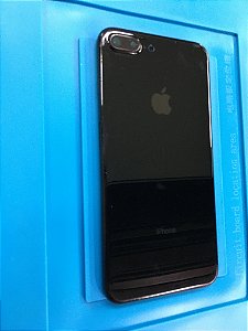 Carcaça Chassi Iphone 7 Plus Preto Brilhante  Com Marcas !!