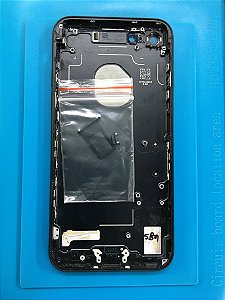 Carcaça Chassi Iphone 7  Preta Fosco Original Apple