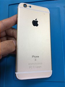 Carcaça Chassi Iphone 6s  Dourada Original Apple Detalhes