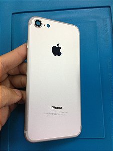 Carcaça Chassi Iphone 7 Prata Original Apple