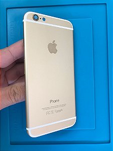 Carcaça Chassi Iphone 6 Dourado Original Apple !!