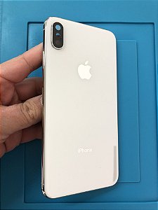 Carcaça Iphone XS Max Branco Chassi