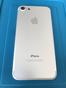 Carcaça Chassi Iphone 7 Prata Original Apple Impecável